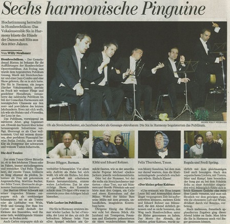 Tages-Anzeiger, 4. Dezember 2006